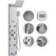 thumbnail image 1 of Sistema de panel de ducha VEVOR 5 Modos de ducha 8 chorros de masaje acero inoxidable 304, 1 of 9