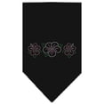 thumbnail image 1 of Tropical Flower Rhinestone Bandana Black Small, 1 of 1