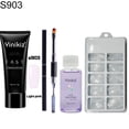 thumbnail image 1 of HEVIRGO 15ml Yinikiz Nail Gel Kit Quick Drying Nail Models Double Headed Pen Pure Color Manicure Extension Gel Kit for Professional, 1 of 10