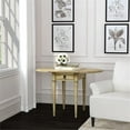 thumbnail image 7 of Beaumont Lane Modern Wood Traditional Beige Pembroke Side Table, 7 of 7