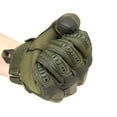 thumbnail image 4 of Guantes HUOGUO Tactical Airsoft Military con pantalla táctil verde, 4 of 5