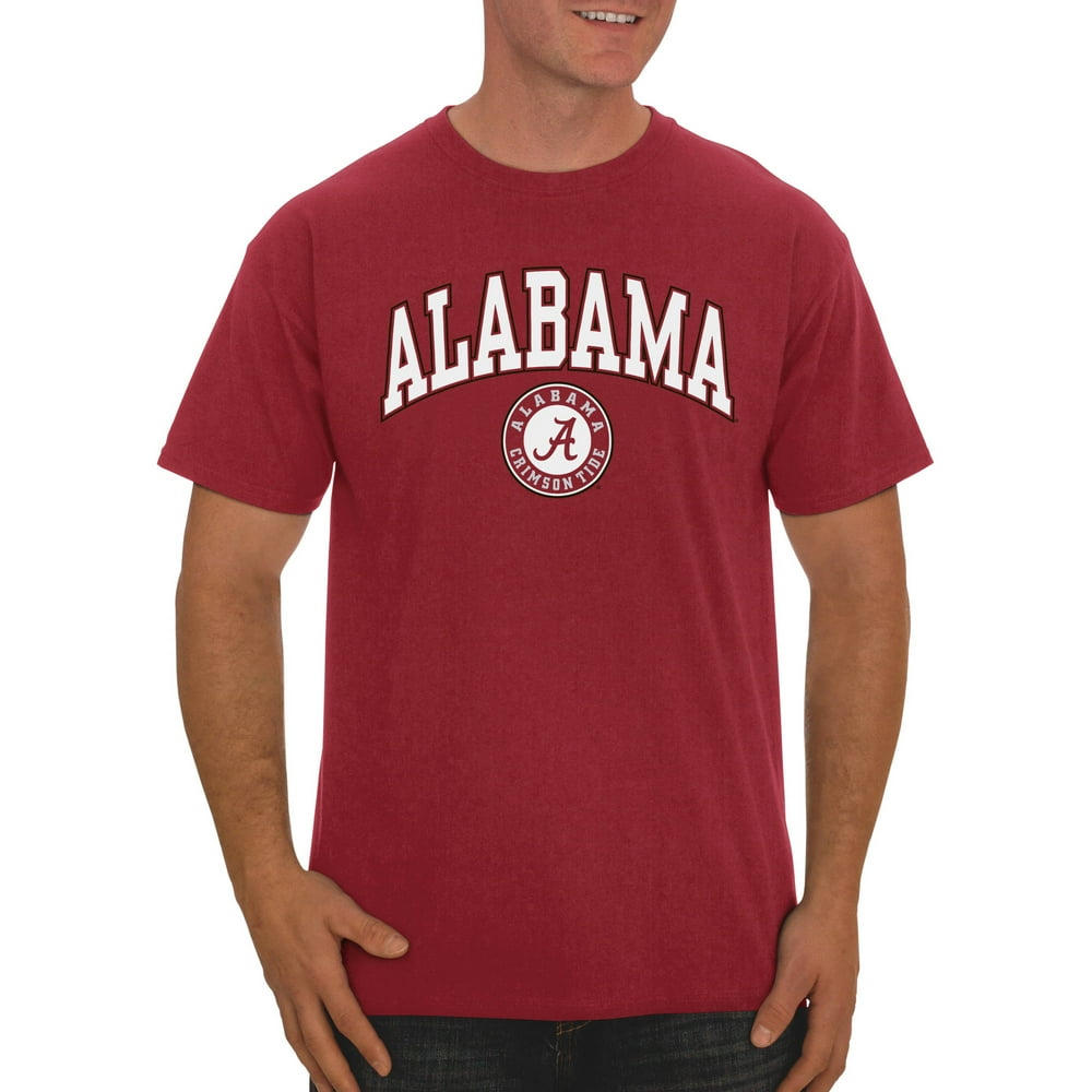 NCAA Russell NCAA Alabama Crimson Tide, Big Men's Classic Cotton T