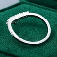 thumbnail image 3 of Silvago Jewel Marquise Cut Excellent 1.5 Ct Diamond Ring For Women's - Silver 14l 14K White Gold Plated Ring - V Shape Diamond Rings for Women's - Trendy Chevron Diamond Rings - 6th Anniversary Gifts, 3 of 8