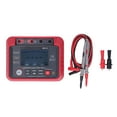 thumbnail image 3 of Resistance Meter,Resistance Meter LCD Digital Ohm Meter Megohmmeter Rapid Response, 3 of 8