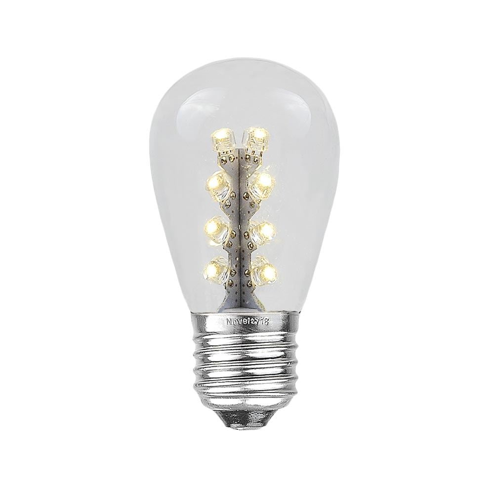 5pk 160 Lumens  E-C35T Vintage LED Filament Bulb 