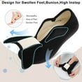 thumbnail image 4 of Leisfit Woman Slippers Diabetic Orthopedic House Shoes, Wide Width Adjustable, 4 of 8