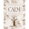 thumbnail image 2 of Villa, Milli 19x24 Black Ornate Wood Framed with Double Matting Museum Art Print Titled - Calm, 2 of 4