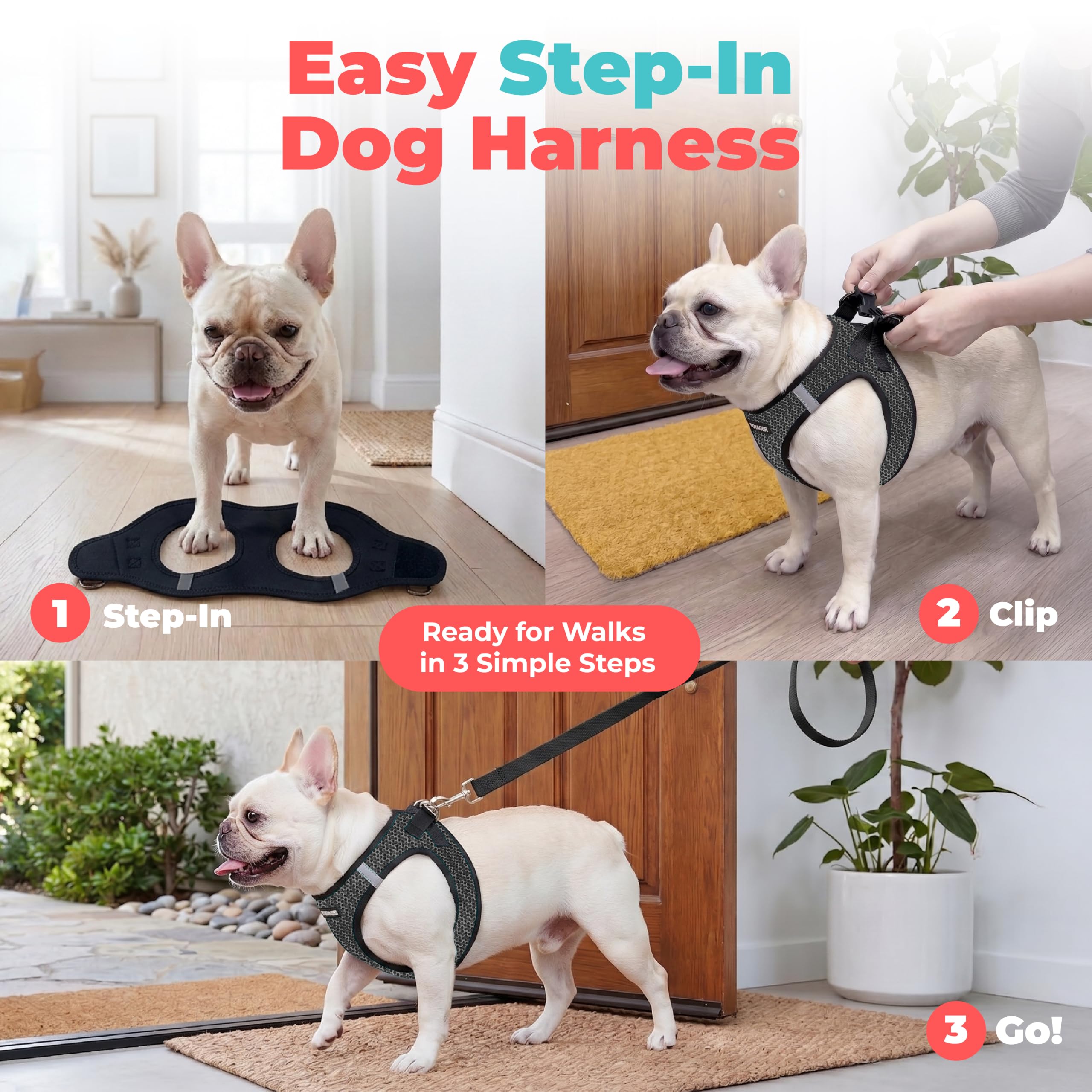 Voyager Step-In Air Mesh Dog Harness photo 3