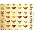 thumbnail image 2 of 1/2 Yard - Birds & Booms Double Border Mitzi Powers Cotton Fabric (Great for Quilting, Sewing, Craft Projects, Throw Pillows & More) 1/2 Yard X 44" Wide, 2 of 3