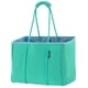 thumbnail image 1 of Bolso Playero Tipo Tote QOGiR Neopreno VERDE CLARO Y AZUL Talla Extra Grande, 1 of 7