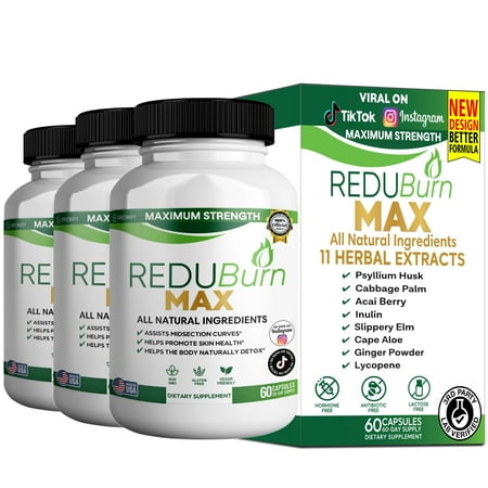 GreenVify ReduBurn Max – Advanced Metabolism & Weight Management Support Supplement