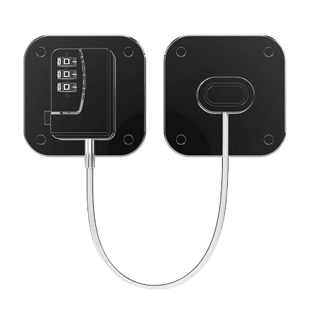 Cerradura de prueba de niños Cerradura de refrigeración de resistencia, cerradura de limpieza para niños y bebés, cierre para armarios, cajones, ventana y más fácil de Fanmusic Cerradura de prueba de niños