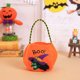 thumbnail image 1 of Linda bolsa de calabaza portátil para Halloween, truco o trato para niños, 1 of 4