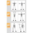 thumbnail image 2 of EcoNesxp UrbanMingle 8 Inch Elastic Chest Bodybuilding Expander Leg Stretch Slimming Training Green, 2 of 5