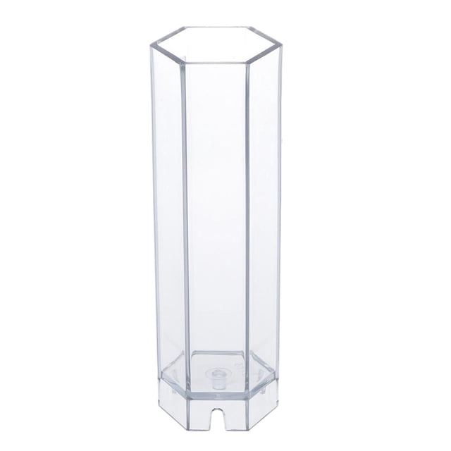 Molde de vela hexagonal geométrico 3D Moldes de silicona para velas de soja horizontales y Los 5.8x15.5cm