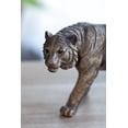thumbnail image 4 of A&B Home Resin Copper Tiger Statue 11.4" x 3.5" x 5.7", 4 of 12