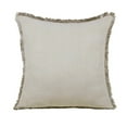 thumbnail image 5 of LR Home Estate Linen Poly Filled Pillow in Tan/Ivory, 20" x 20", 5 of 9