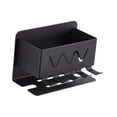 thumbnail image 2 of Soporte para cepillos de dientes, estante para pasta de dientes, organizador de baño, ligero y multifunción. Negro, 2 of 9