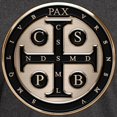 thumbnail image 3 of CafePress - St. Benedict Medal T Shirt - Men's Classic Graphic Cotton T-Shirt, 3 of 4