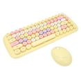 thumbnail image 2 of Clavier Sans Fil, Souris de Clavier Sans Fil Combo Souris de Clavier Sans Fil Souris de Clavier Finement Réglé Performance, 2 of 14