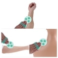thumbnail image 4 of Unique Bargains Portable Roller Massager Tools 6.1"x3.15" 1 Pc Green, 4 of 6