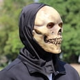 thumbnail image 1 of Máscara de Halloween, horror, calavera, cosplay, aterrador, casco de látex, 1 of 2