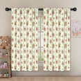 thumbnail image 5 of Pioneer Flower Floral Print Pattern Insulated Teens Curtains Set Of 2, Bedroom Essentials, Toddler Room Decor 52"x63", 5 of 5