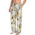 thumbnail image 2 of Easygdp Different Butterflys Men's Pajama Pant, Sleep Elastic Waistband Lounge Pants - X-Large, 2 of 9