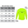 thumbnail image 3 of 2 Pack-High Visibility Long Sleeve T-Shirt Hi Vis Green Work Safety Shirts Size: X-Large, 3 of 4