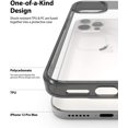 thumbnail image 5 of Ringke Fusion Compatible with iPhone 12 Pro Max Case, Shockproof TPU Cover - Smoke Black, 5 of 5