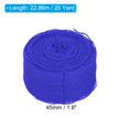 thumbnail image 2 of Unique Bargains 1.8 Inch Wide 25 Yards Lace Trim Ribbon, Sewing Lace Roll Gift Package Pattern Wrapping for Party Home Decoration Dress Craft, Sapphire Blue, 2 of 6