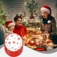 thumbnail image 5 of Juego de Vajilla Desechable de Plástico de 18 Cm (16 Unidades) | Platos Navideños Rojos con Forma Irregular de Copo de Nieve | Platos Ligeros y Duraderos para Fiestas, Picnics, Barbacoas y Cumpleaños, 5 of 6