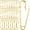 Gold, variant on Safety Pins Extra Large Heavy Duty - 22PCS 3Inch Blanket Pins, Strong & Sturdy Bulk Pins for Blankets, Skirts, Crafts, Kilts