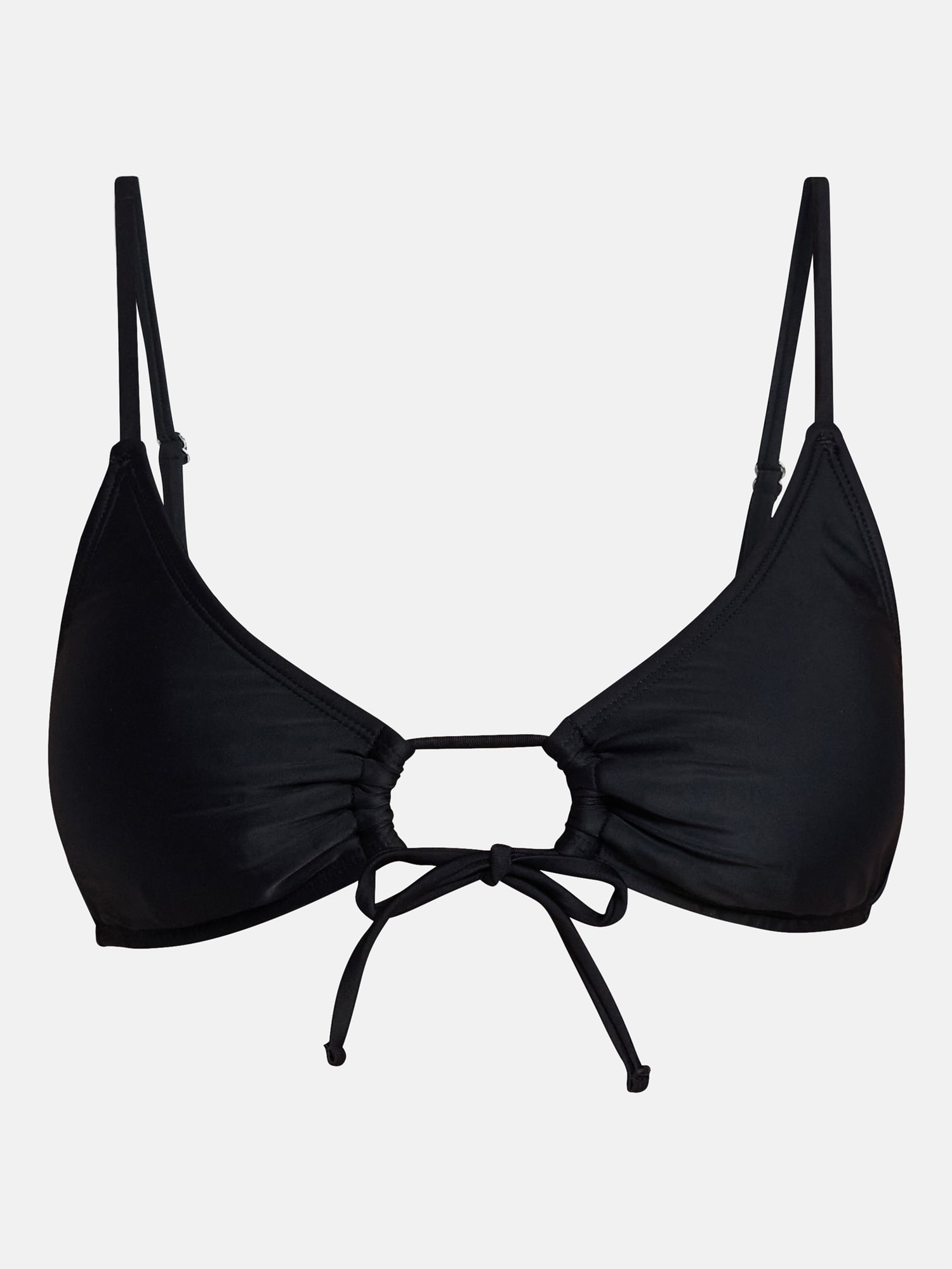 No Boundaries Essentials O-Ring Bikini Top, Women’s XXS-XXL