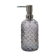 thumbnail image 4 of Glass Pump Soap Dispenser Bottle with 304 Stainless Steel Pump Stylish Durable Hand Soap Dispenser Empty for Hotel Countertop Gray, 4 of 8