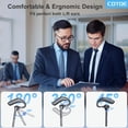 thumbnail image 2 of Auricular Bluetooth COTOE G7 inalámbrico con micrófono con cancelación de ruido, 2 of 7