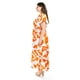 thumbnail image 2 of Vestido largo estampado abstracto Roman Fashion /Tallas Extras, 4338 (Naranja) naranja 42, 2 of 6