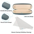 thumbnail image 4 of Uxcell Glasses Case Hard Shell, 2 Pack Eyeglass Case Eye Glasses Case Hard Protector Concise for Women Men Glasses, Grey, 4 of 7