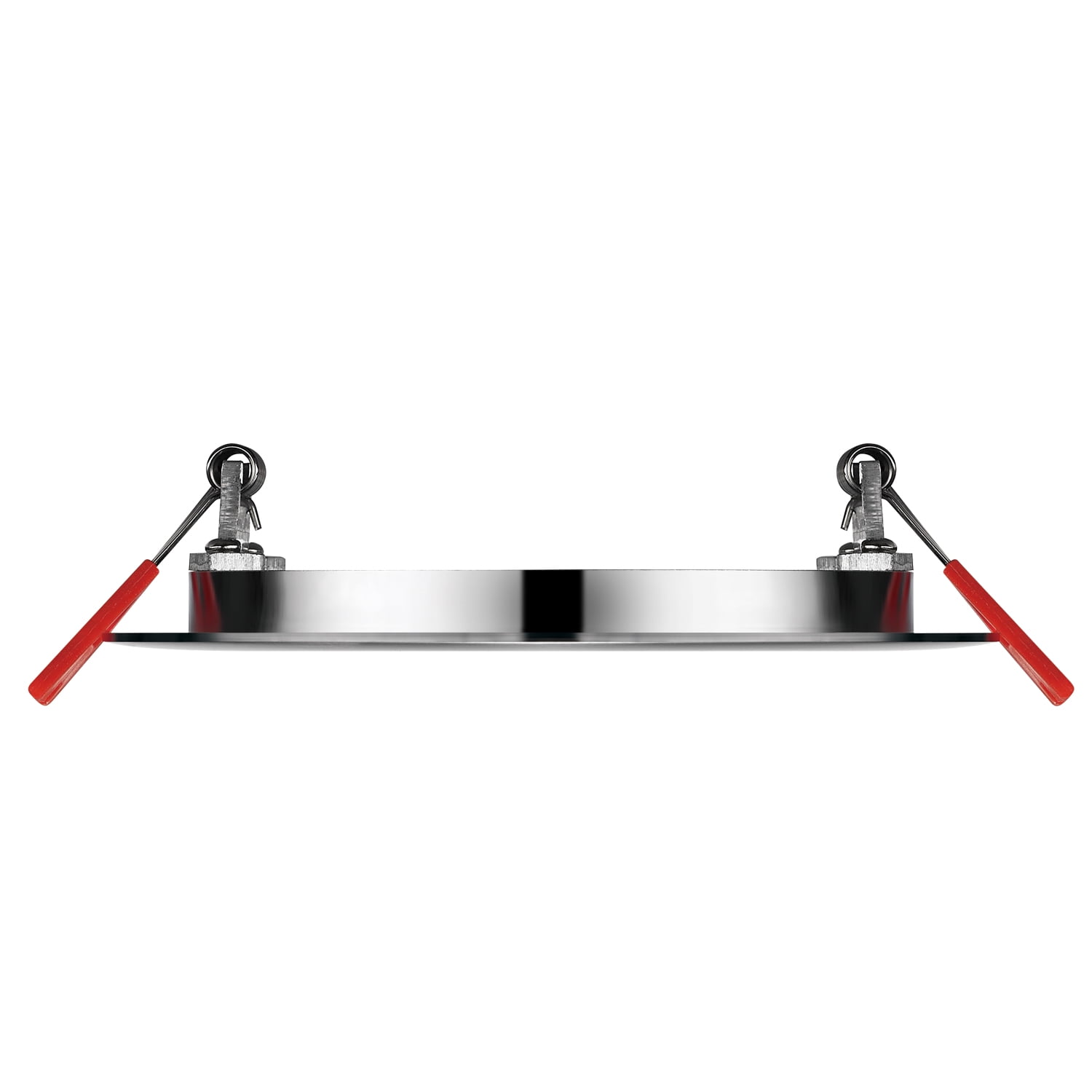 Globe Electric 9 Watt 4" Brushed Nickel Integrated LED Ultra Slim Recessed Lighting Kit