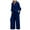174-Blue3, variant on HSHMT Women's 2025 Fall Two Piece Linen 2 Piece Sets For Women Summer 2024 Loose Long Sleeve Shirts Wide Leg Pant Matching Set Plus Size Vacation Outfits
