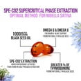 thumbnail image 3 of Black Seed Oil Capsules 1000mg with Thymoquinone - Pure Nigella Sativa for Skin Health & Immune Support, 100% Blackseed Oil, Amazing Extraction Above Cold Pressed Black Cumin Seed - 60 Softgels, 3 of 9