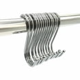 thumbnail image 3 of 10PCS Stainless Steel S Hooks Kitchen Meat Pan Utensil Clothes Hanger Hanging, 3 of 5