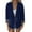Blue, variant on TTHXQING Blazers for Women Clearance Fall Long Sleeve Casual Solid color Work Blazers for Women Elegant Long Sleeve Basic Black Womens Blazer Deals Today