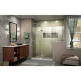 thumbnail image 5 of DreamLine Unidoor-X 72-72 1/2 in. W x 72 in. H Frameless Hinged Shower Door in Chrome, 5 of 12