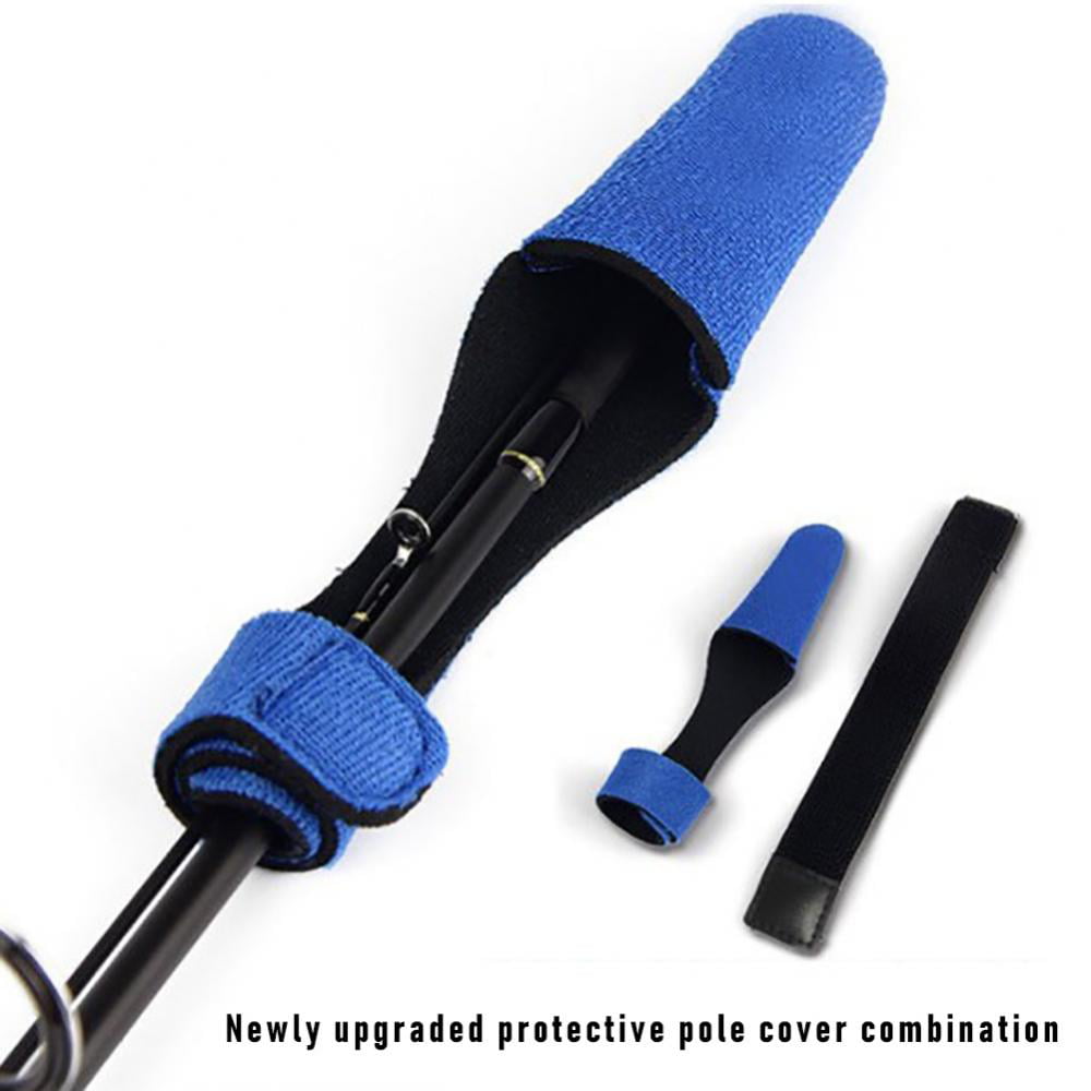 Fishing Rod Tip Covers And Rod Tie Truss Cane Sleeves Pole Glove Protector CasDD 