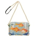 thumbnail image 2 of FORMRS Women Crossbody Purse with Chain Strap Vegan Leather Shoulder Handbag, Blue Goldfish Bowl, 2 of 7