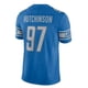 thumbnail image 3 of Camiseta de jugador de los Detroit Lions para hombre y mujer HUTCHINSON 97# ST BROWN 14# GOFF 16# Camiseta deportiva de fútbol juvenil M, 3 of 4