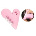 thumbnail image 2 of Sardfxul Hair Cutting Comb With Blade Bangs Hair Trimmer Pubic Hair Remover for Razor Trimming Tools Heart Shape Thinning Hair Cu, 2 of 10