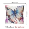 thumbnail image 4 of Set of 2 Pink Throw Pillow Covers Peach Blossom Flower Decorative Pillowcases for Sofa Couch Living Room Outdoor, 4 of 7