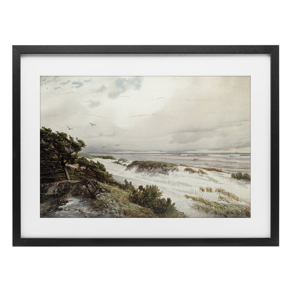 Stupell Industries Traditional Bountiful Success Beach Black Framed Print Under Glass, 20 x 14, by Lula Bijoux & co.
